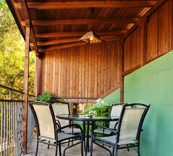 Apartamento turístico en Cabañeros HORIAGUA I - Porche Cenador