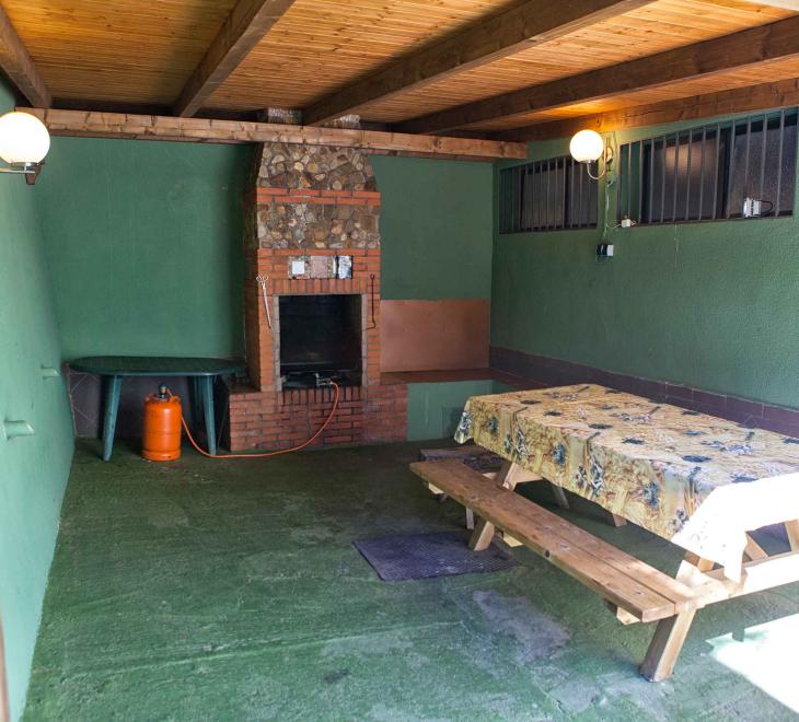 Casa Rural en Cabañeros HORIAGUA II - Barbacoa